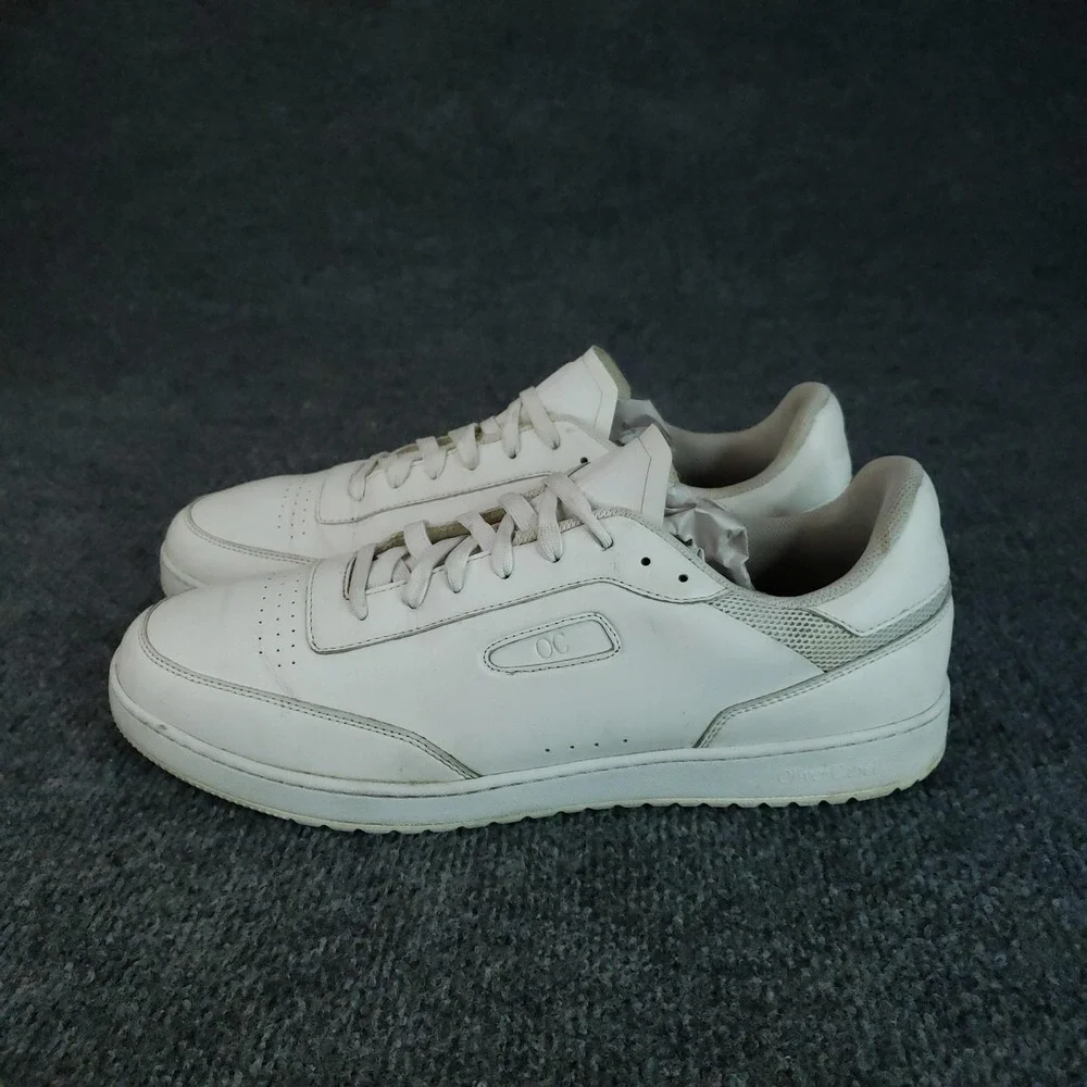 Oliver Cabell Shoes Mens Size 10‎ White Leather Low Top Casual Comfort Sneakers